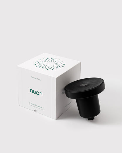 Nuori Filtered Showerhead Black